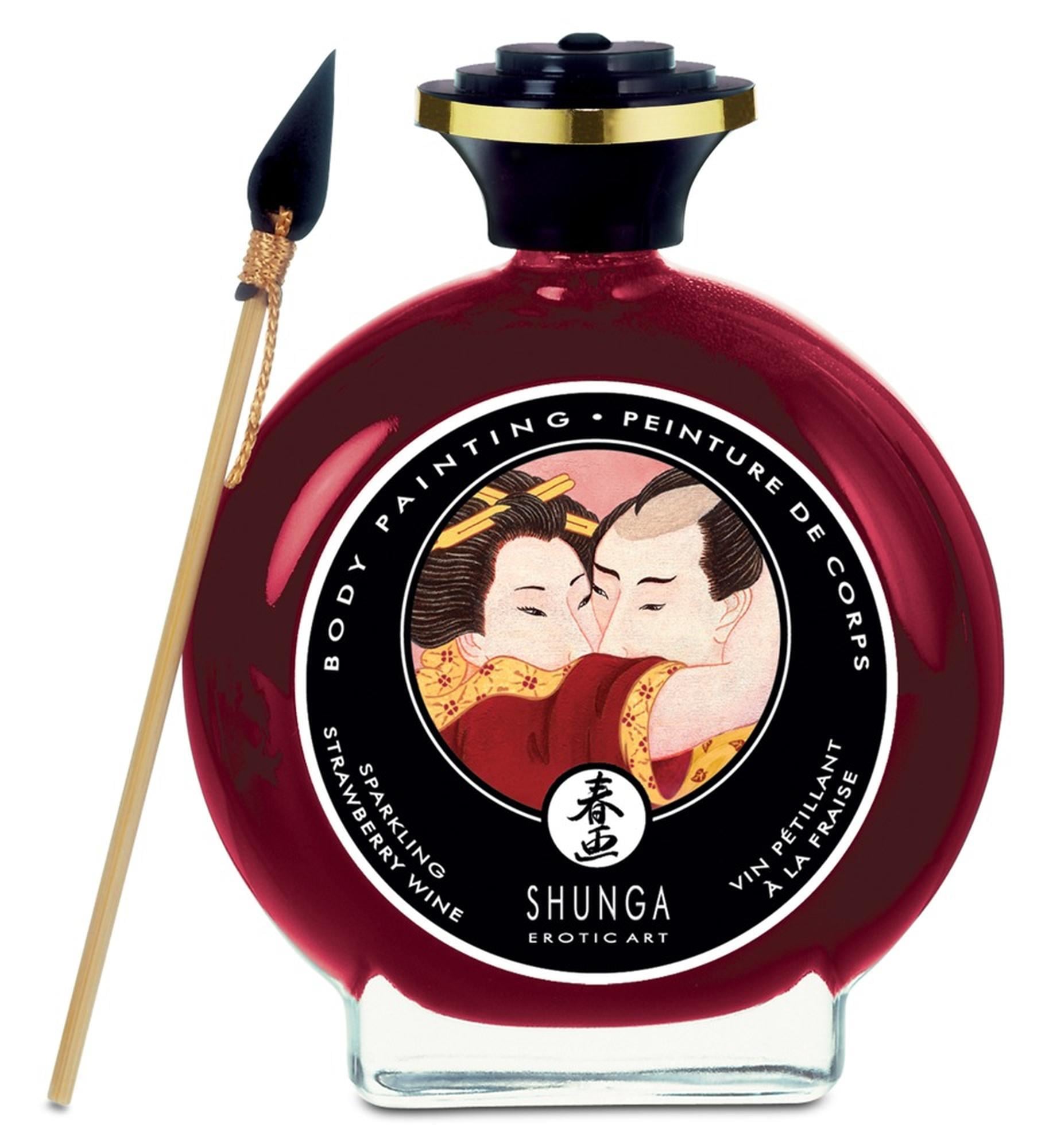 Фарба для тіла Shunga Body Painting Strawberry Sparkling Wine (72530087-7002)