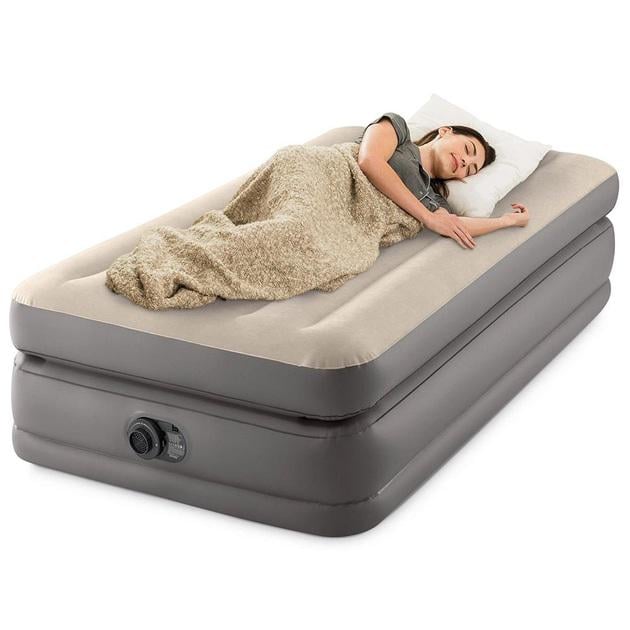 Кровать надувная односпальная Intex 64162 99х191х51 см со встроенным насосом (29734754) - фото 2 Кровать надувная односпальная Intex 64162 99х191х51 см со встроенным насосом (29734754) - фото 2