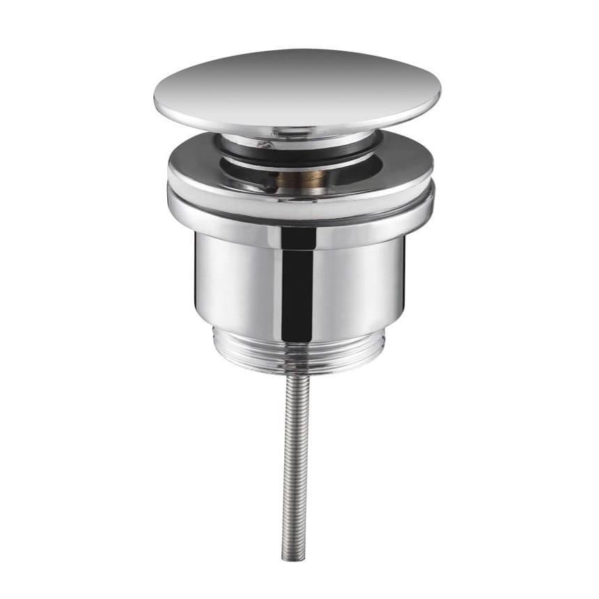 Донный клапан для раковины Imex 1 1/4" Никель матовый (VCC012)