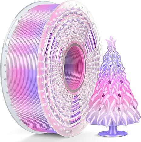 Пластик SUNLU Silk PLA Rainbow 03 1 кг 1,75 мм (2602191549)