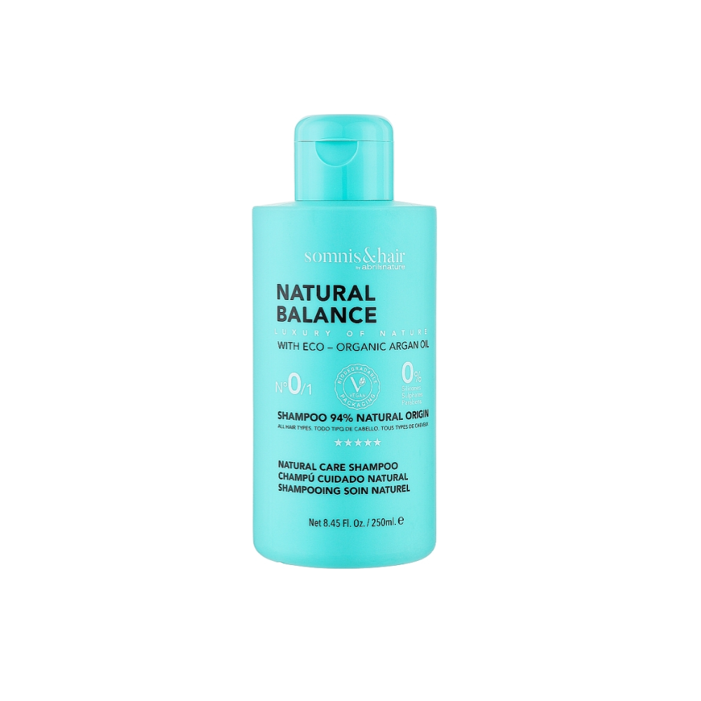 Шампунь для волосся з 94% натуральних інгредієнтів Somnis & Hair Shampoo 94% Natural Origin 250 мл (045)