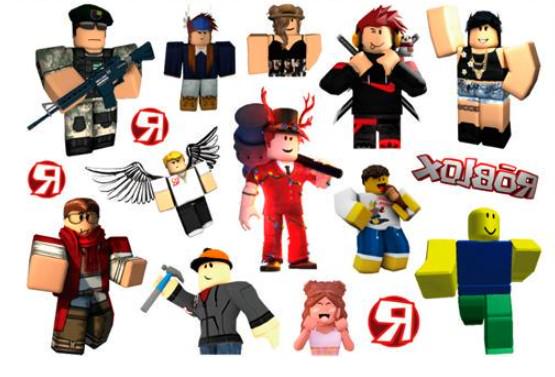 Детские татуировки Roblox Tattoo Set