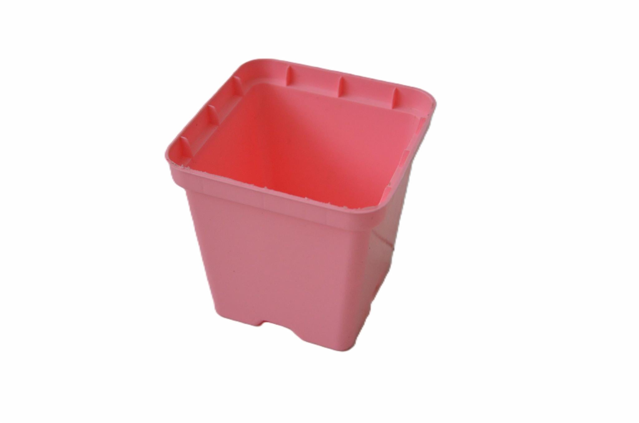 Горщик для розсади квадратний 500 мл Рожевий Барбі (27074548)