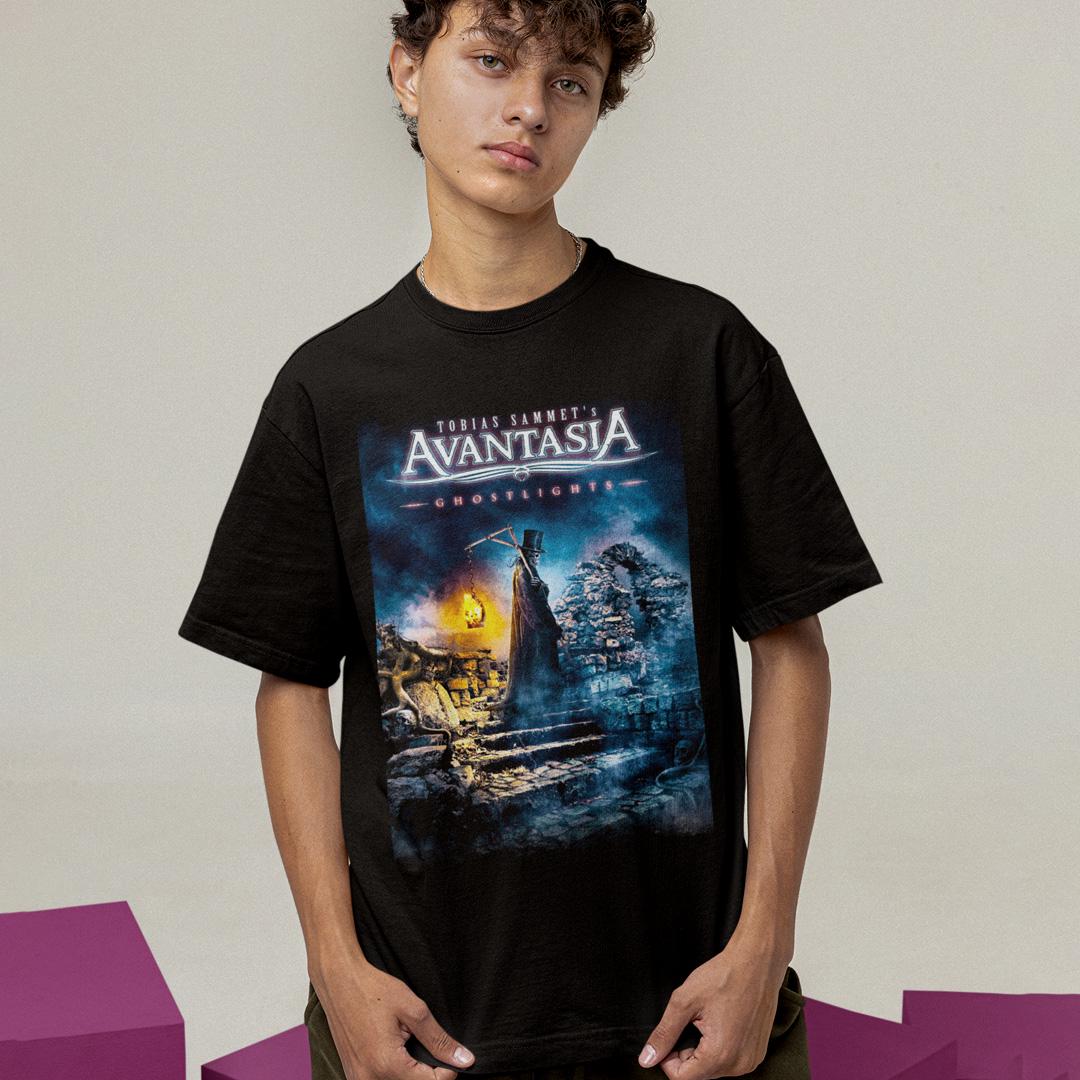 Футболка унисекс Avantasia Ghostlights 2016 2XL Черный (31511698)