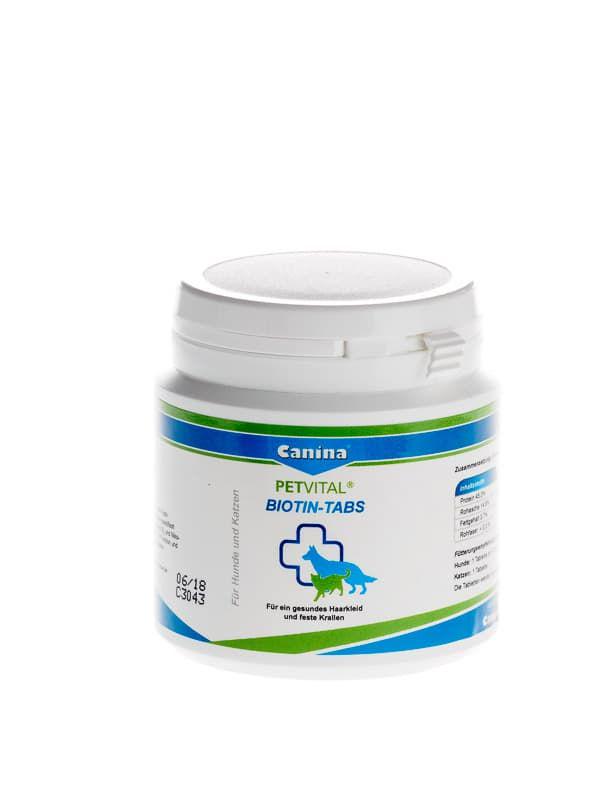 Комплекс витаминов Canina Petvital Biotin Tabs для здоровой шерсти и кожи собак и кошек 100 г (26321)