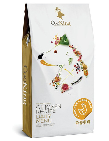 Корм сухой CooKing Dog Chicken 12 кг