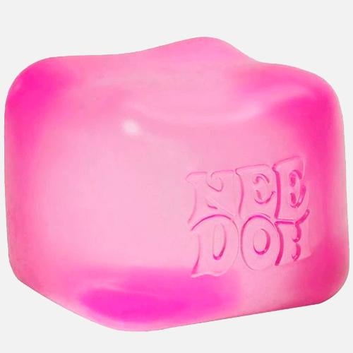 Игрушка-антистресс для детей NeeDoh Nice Cube тягучка Розовый (EPC16122M)