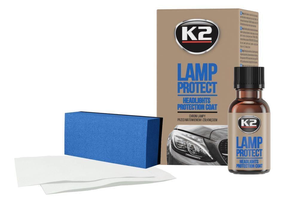 Захисне покриття для фар K2 Lamp Protect з аплікатором 10 мл (K530)