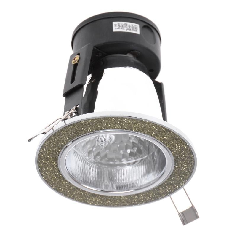 Світильник стельовий вбудований Brille VDL-30/11 Sh Silver/Chr