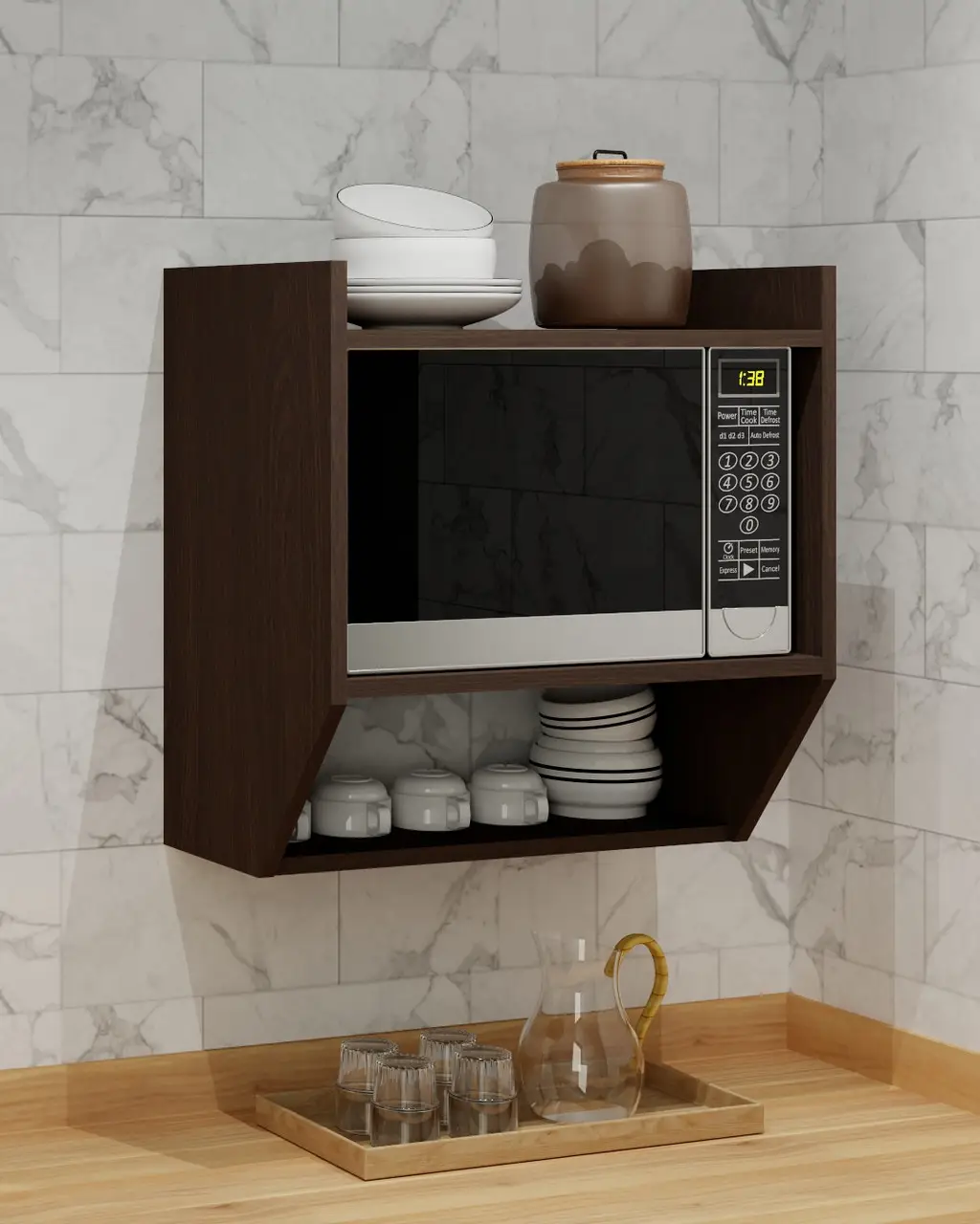 Полка для микроволновки Венге (Мікро-2-5)