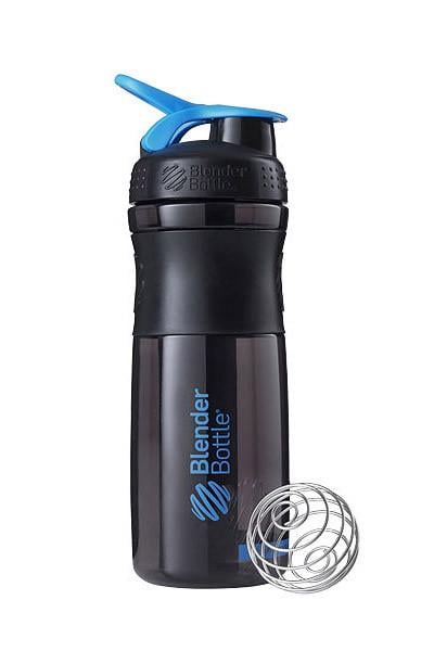 Шейкер спортивний BlenderBottle SportMixer 28 oz 820 мл Black/Cyan - фото 1