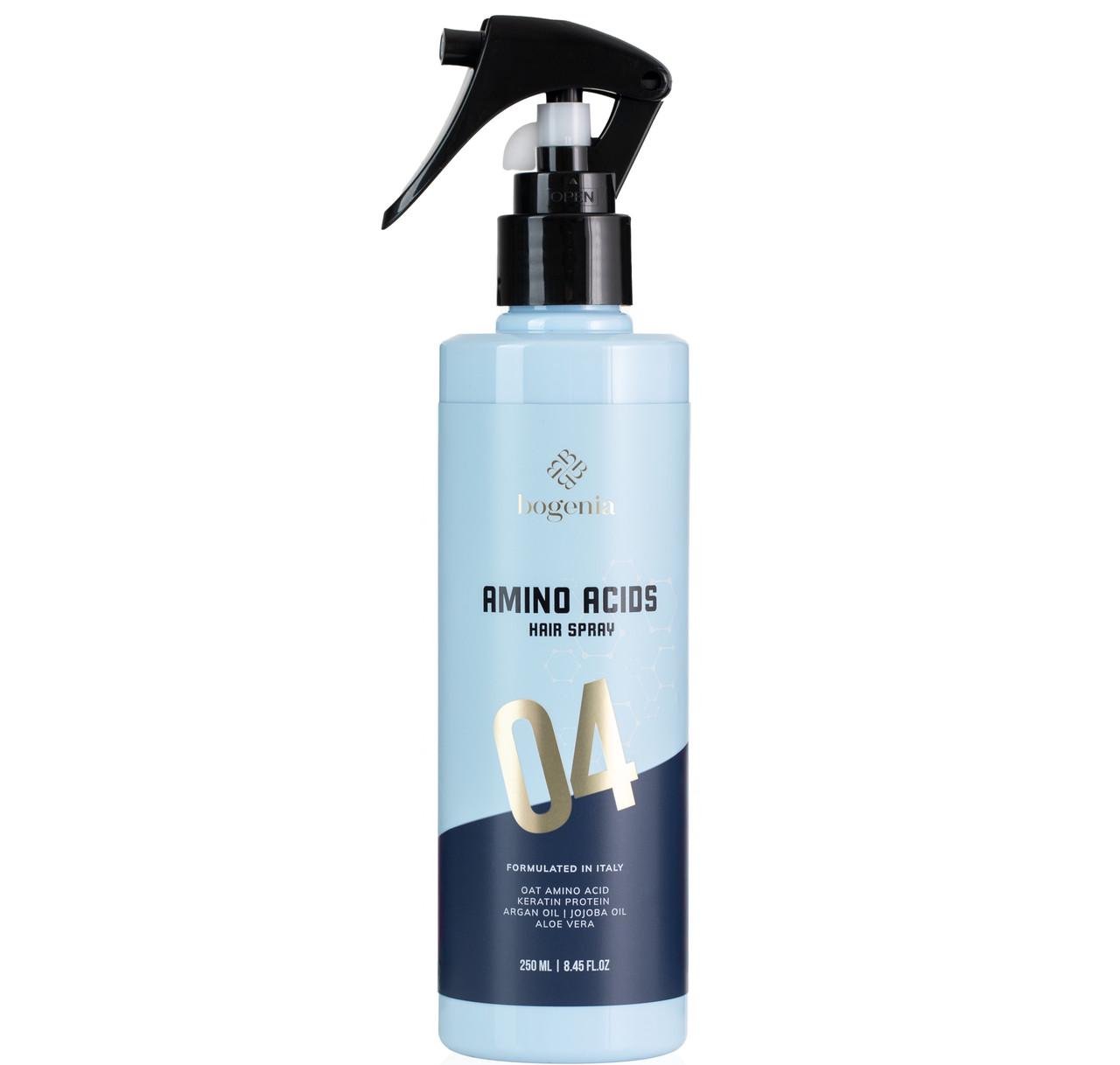 Спрей для волос термозащита Bogenia Amino Acids 250 мл Спрей для волос термозащита Bogenia Amino Acids 250 мл
