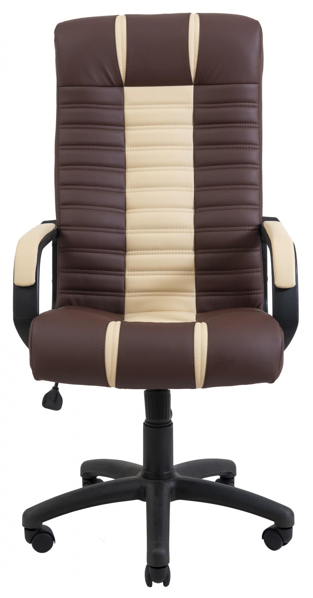 Кресло офисное компьютерное Atlant Fly 2231-2207 Подлокотник Рич ПлаStick М3 MultiBlock Бежево-коричневый - фото 2 Кресло офисное компьютерное Atlant Fly 2231-2207 Подлокотник Рич ПлаStick М3 MultiBlock Бежево-коричневый - фото 2