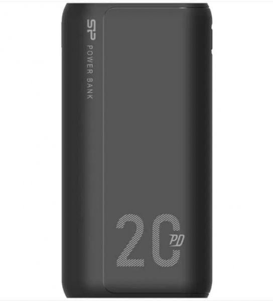 Повербанк Silicon Power QS15 20000mAh 18 Вт 2xUSB/Type-C QC3.0 PD SmartSHIELD Black (SP20KMAPBKQS150K)