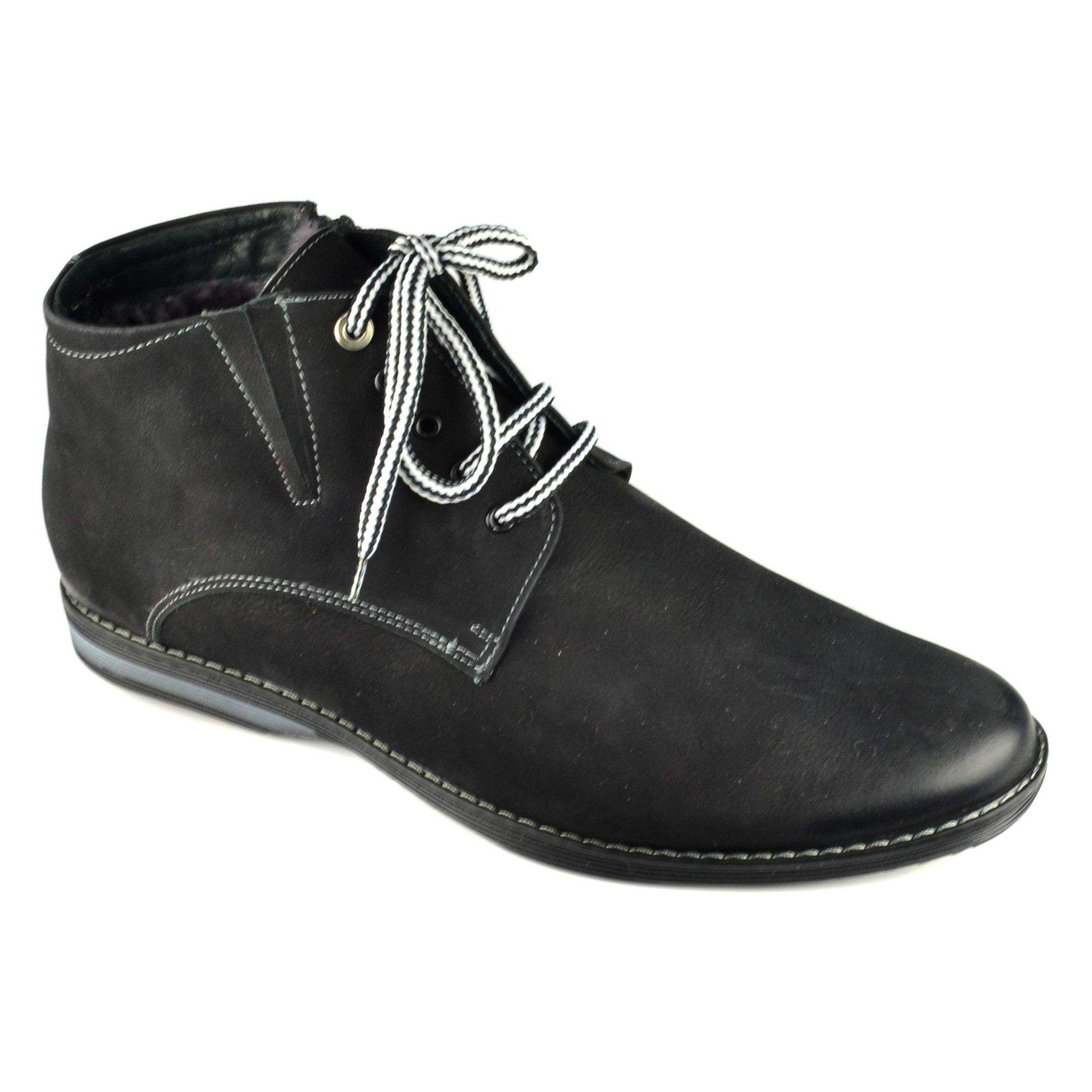 Ботинки зимние мужские Trio PL р. 41 Черный (2532-41)