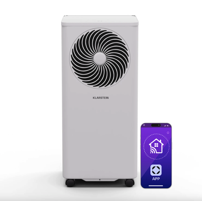 Мобильный кондиционер для помещения KLARSTEIN Aero Ring 7K Smart 3в1 с голосовым управлением 7000 BTU (10046095)