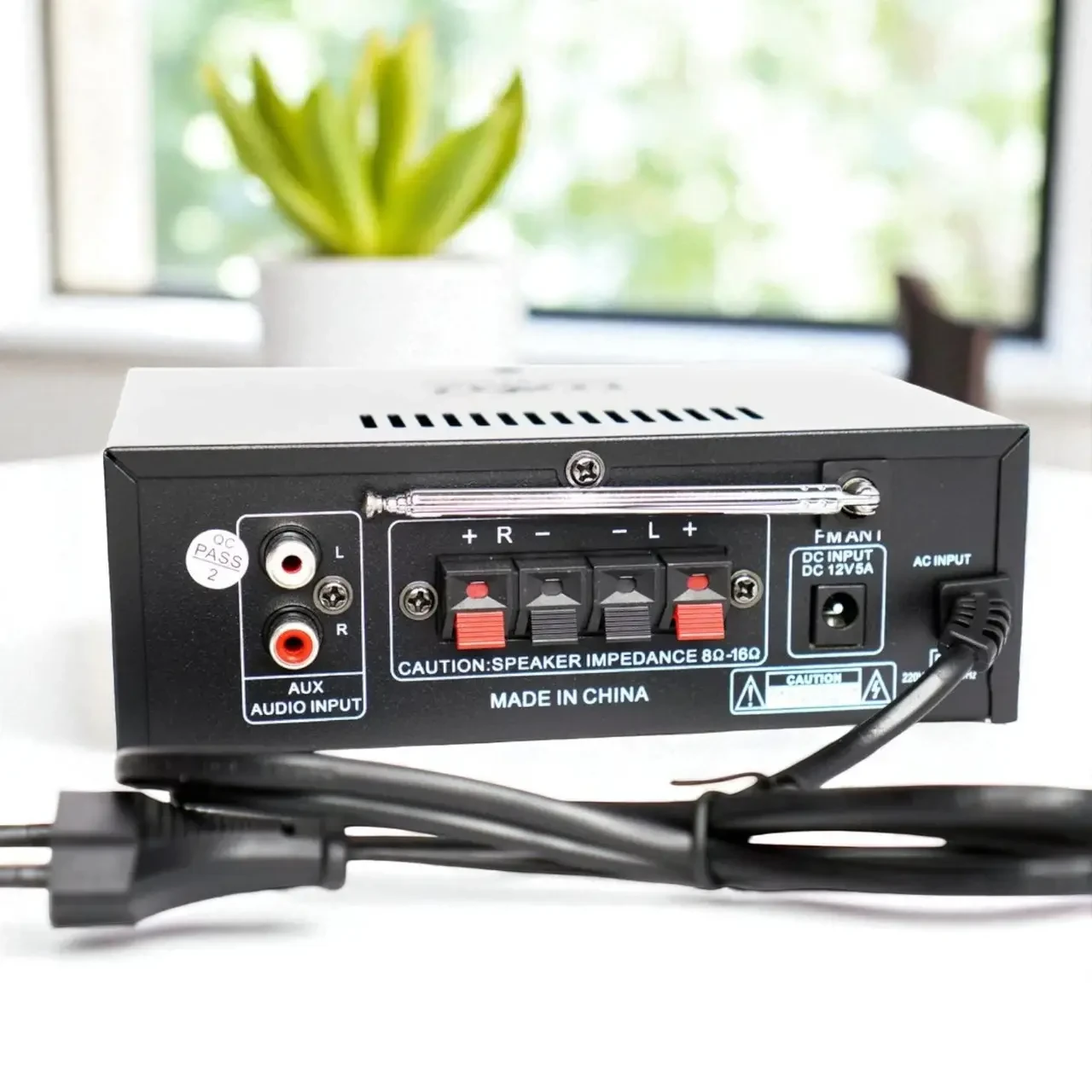 Підсилювач UKC A3 2x120 Вт з Bluetooth USB SD і FM радіо (10261) - фото 2