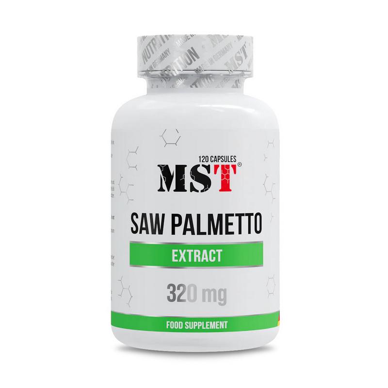Со пальметто экстракт MST Saw Palmetto Extract 320 mg 120 капс. для мужчин