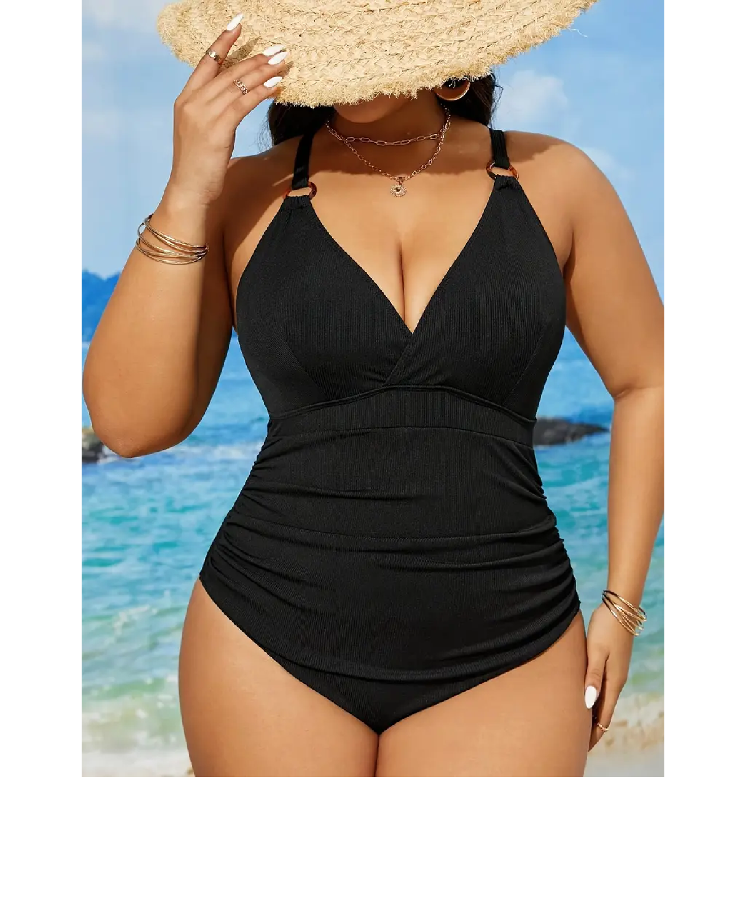 Купальник Diamond JL394349 4XL Черный