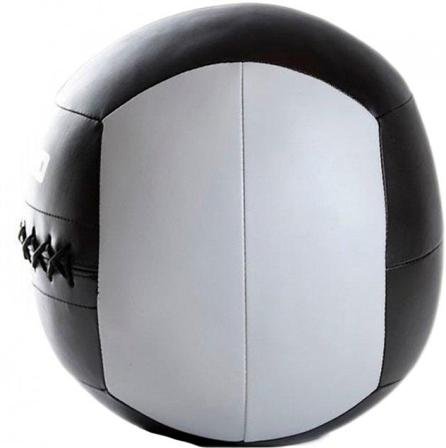 Мяч для кроссфита LivePro Wall Ball 8 кг Черный/Серый (LP8100-8) - фото 2