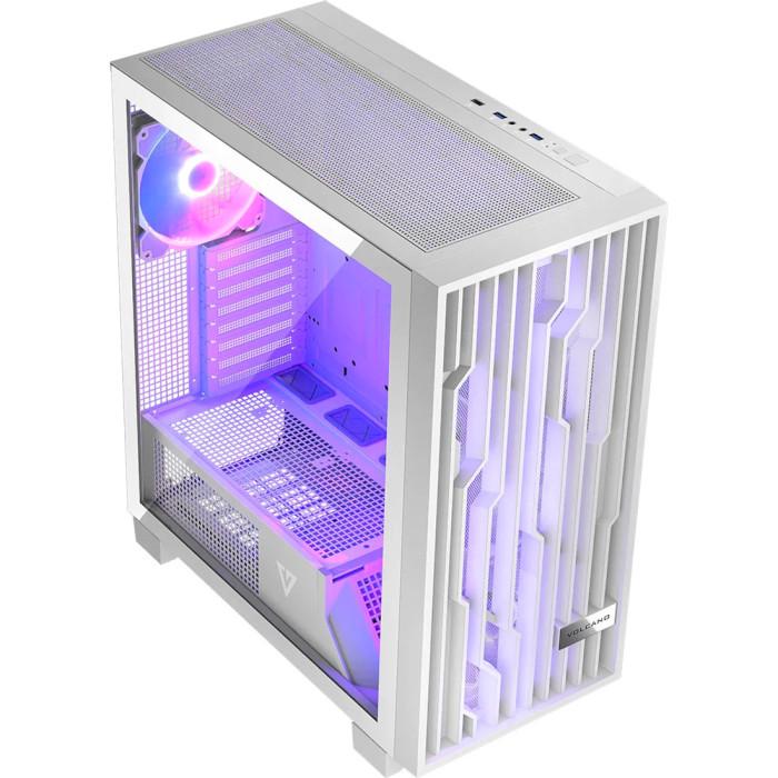 Корпус для комп'ютера Modecom VOLCANO PERUN APEX ARGB 4x140 мм USB 3.0x2/TYPE-C White (AT-PERUN-4F-ARGB-20-00000) - фото 8