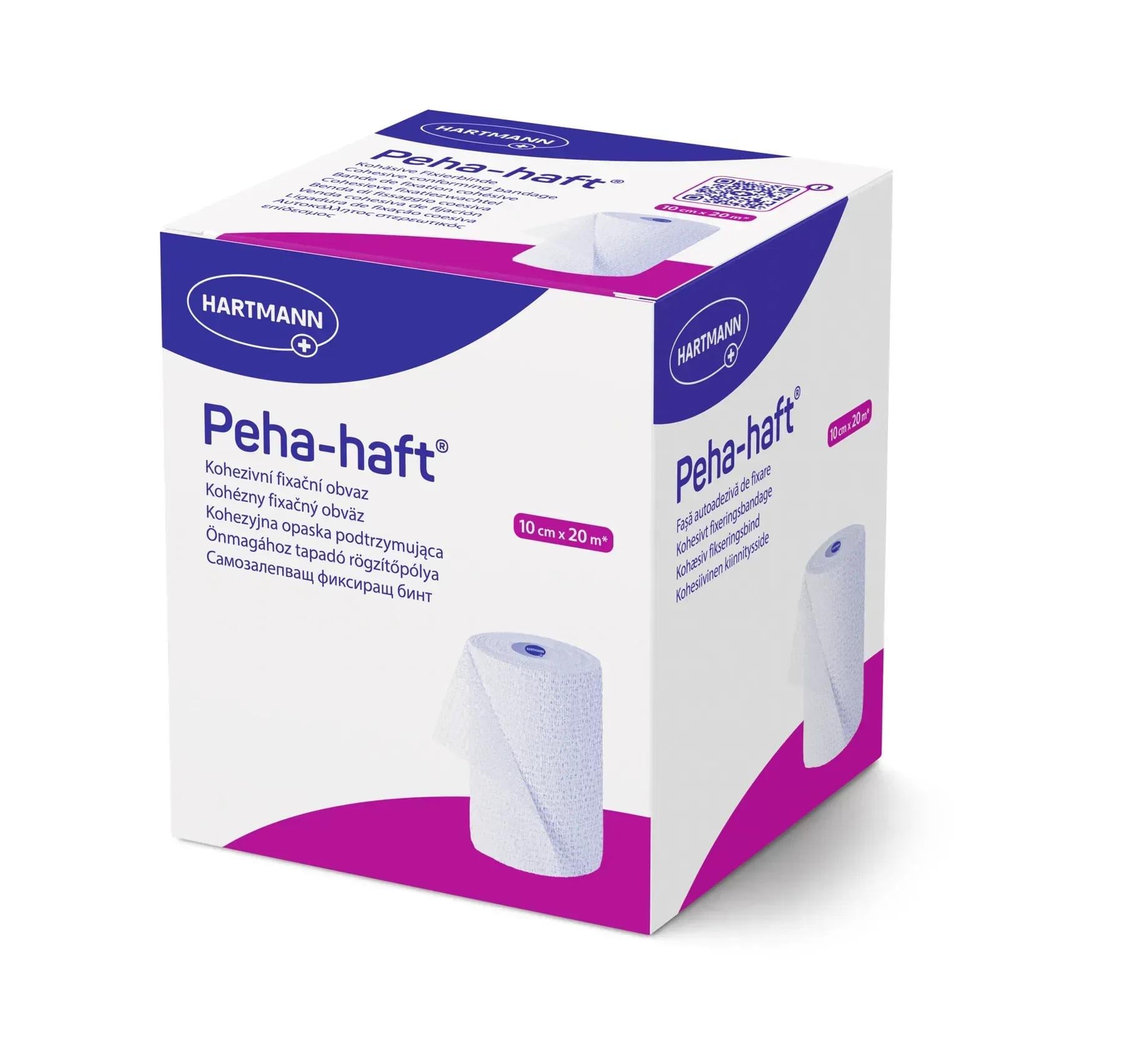 Бинт когезивный самофиксирующийся Peha-haft 10 см 20 м