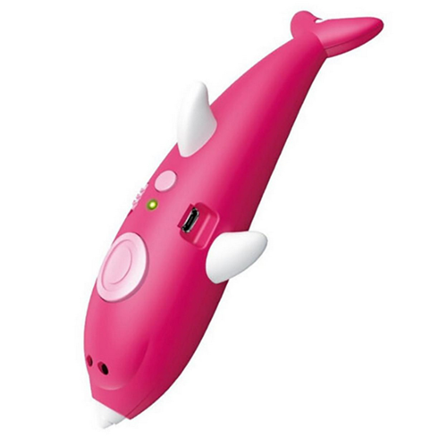 3D-ручка K9903 з пластиком Рожевий (23180490)