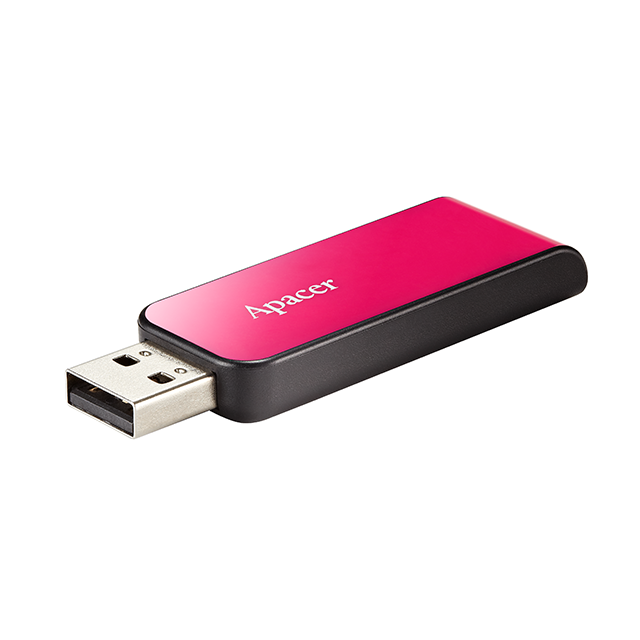 Флешка Apacer AH334 16 GB Рожевий (AP16GAH334P-1)