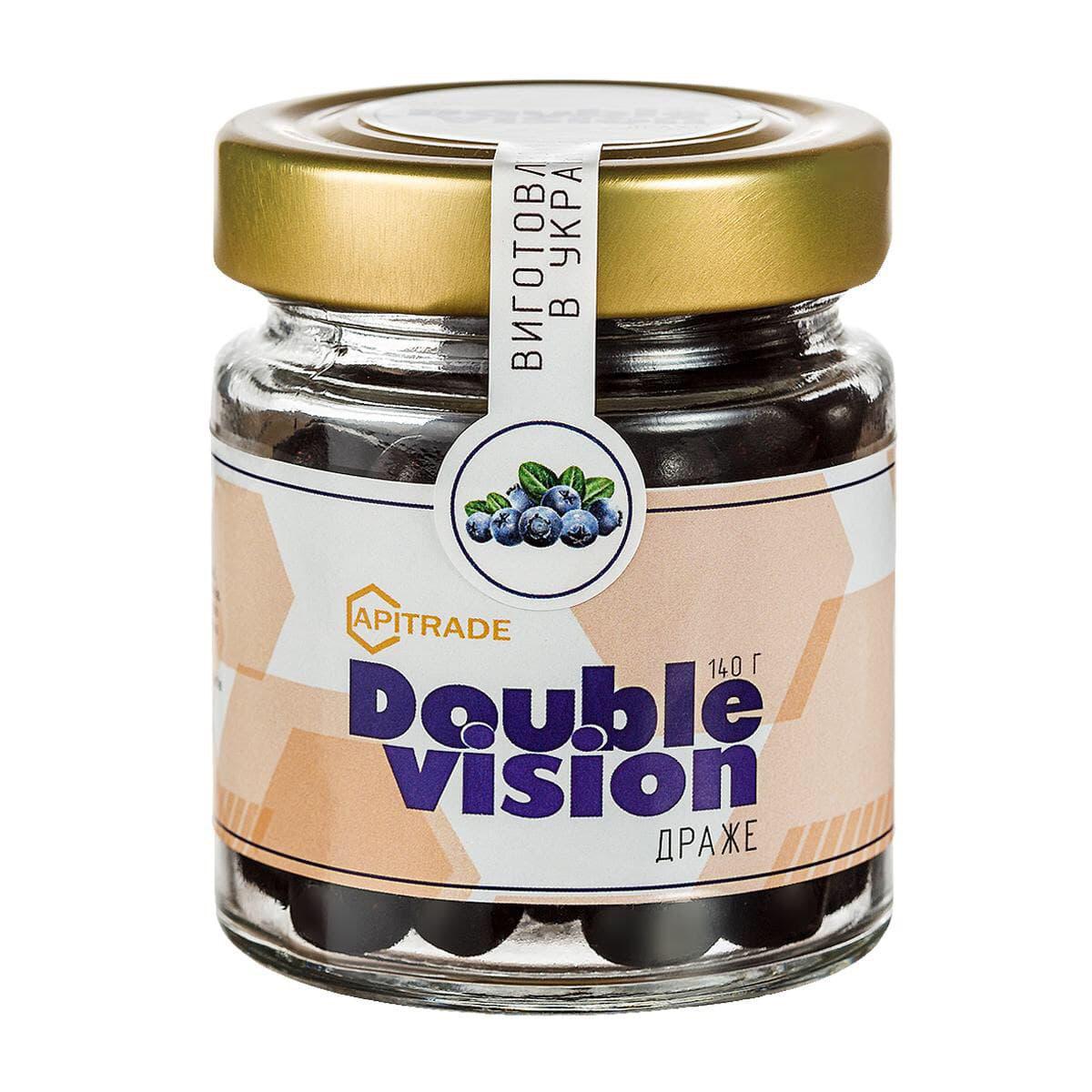 Драже Double vision аналог драже Чорниця на перзі Тенторіум 140 г - фото 1