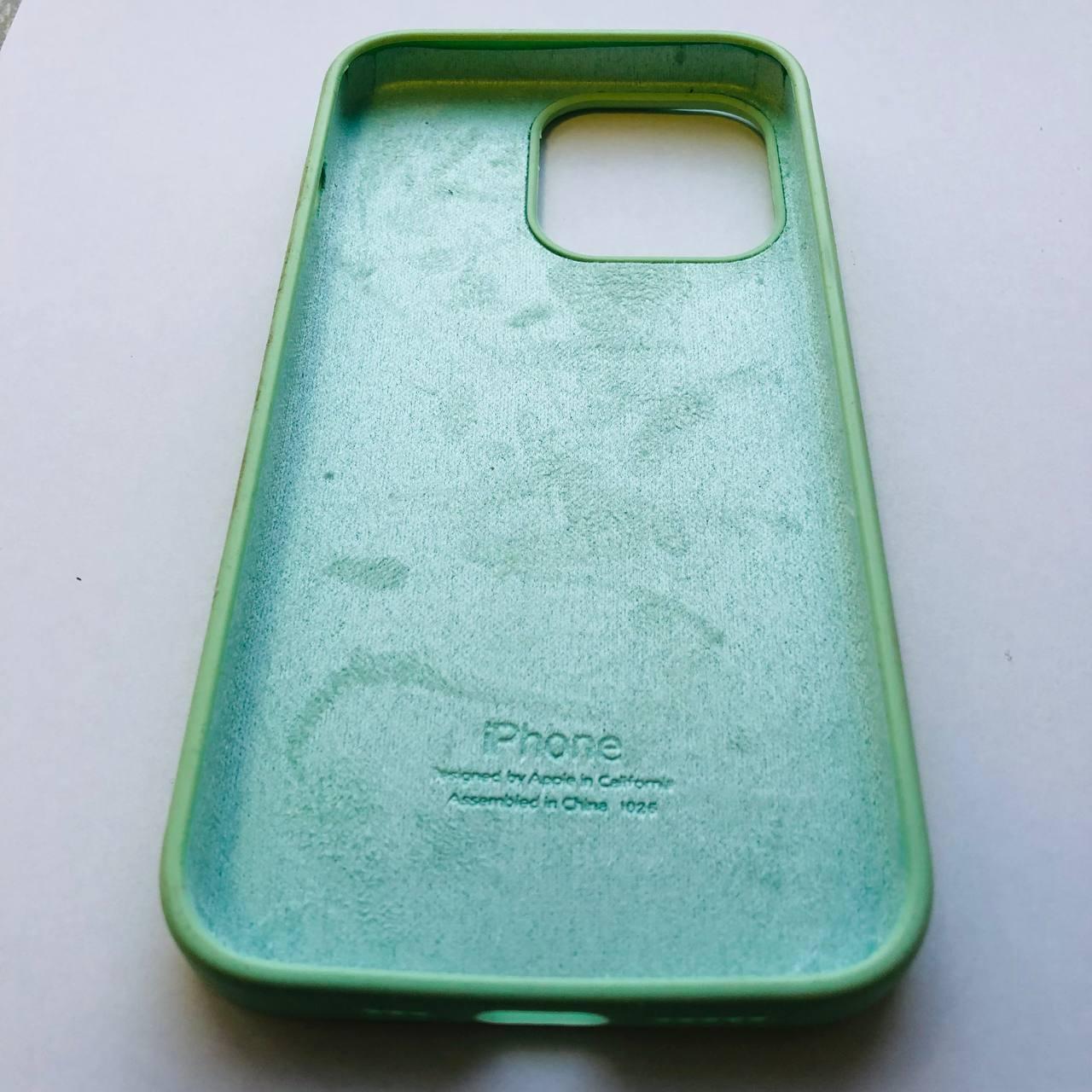 Чехол Silicone Case для Apple iPhone 13 Pro Pistachio - фото 3