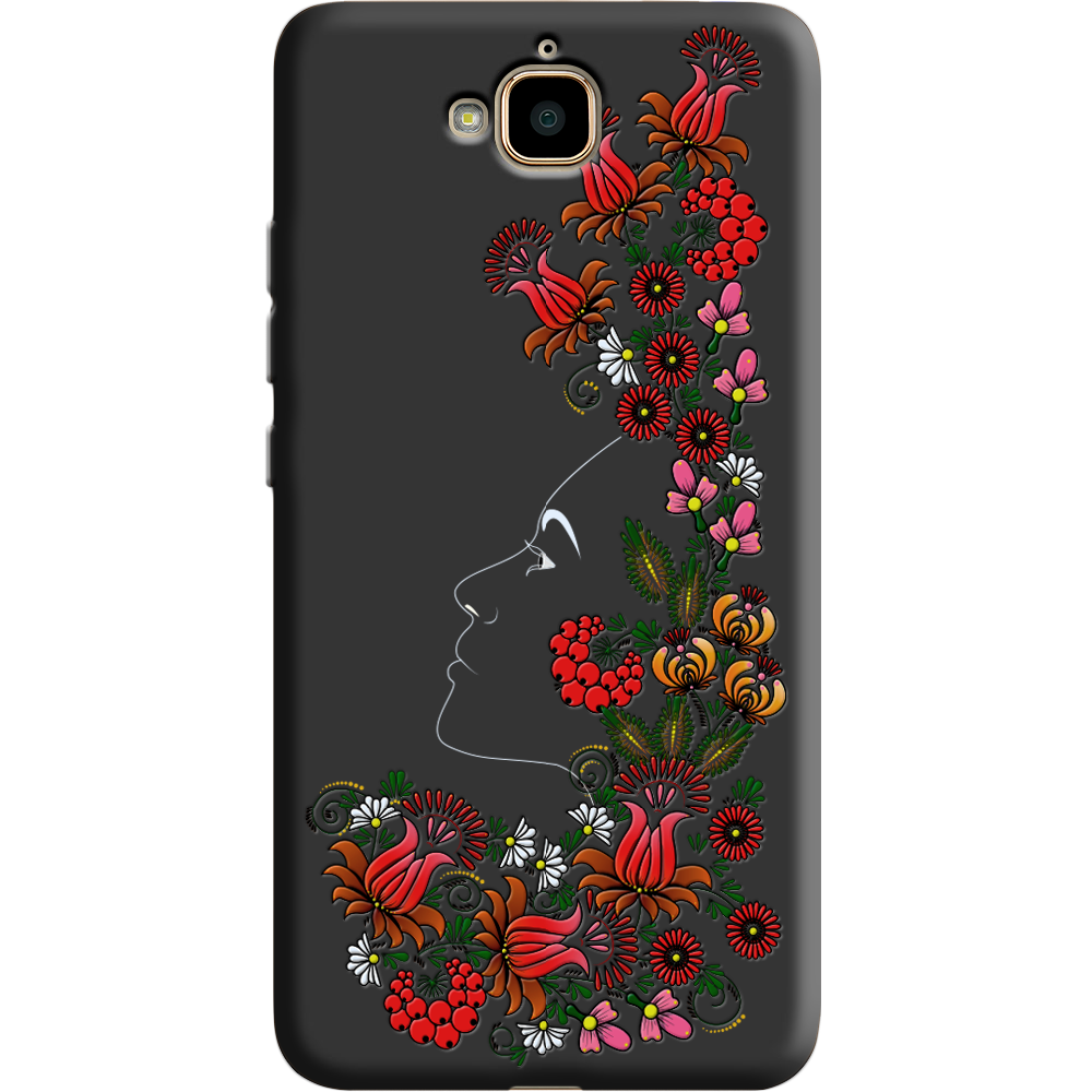 Чехол Boxface Huawei Y6 Pro 3D Ukrainian Muse Черный силикон (25518-bk64-38737)