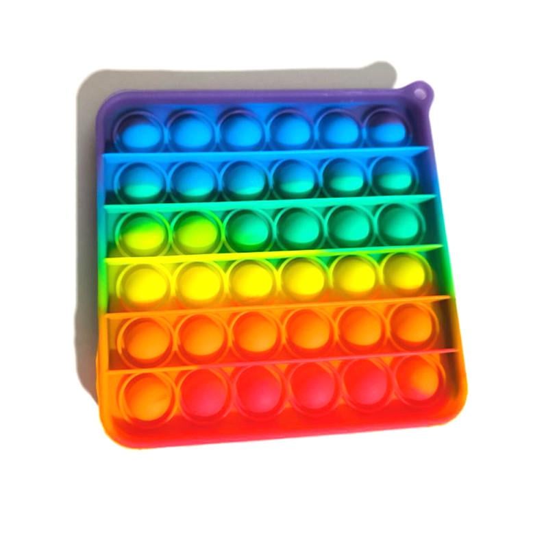 Игрушка-антистресс Пупырки Pop It квадрат (pt001)