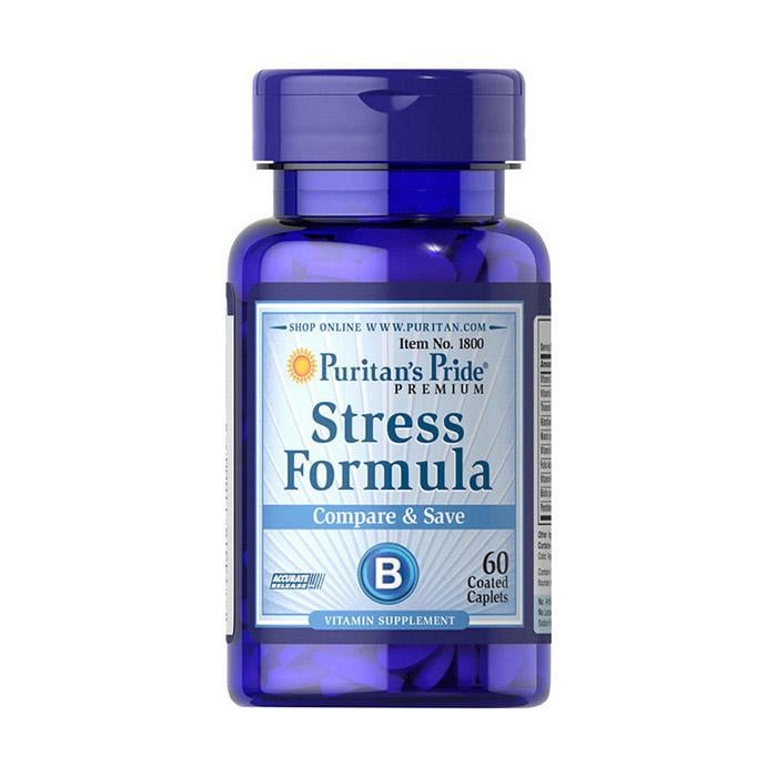 Стрес формула Puritan's Pride Stress Formula 60 Капсул