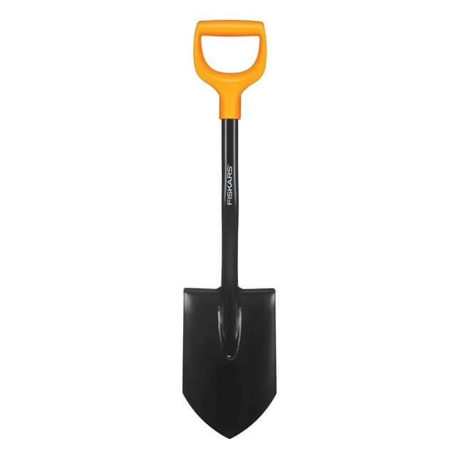 Лопата короткая Fiskars Solid (1014809/1066715)