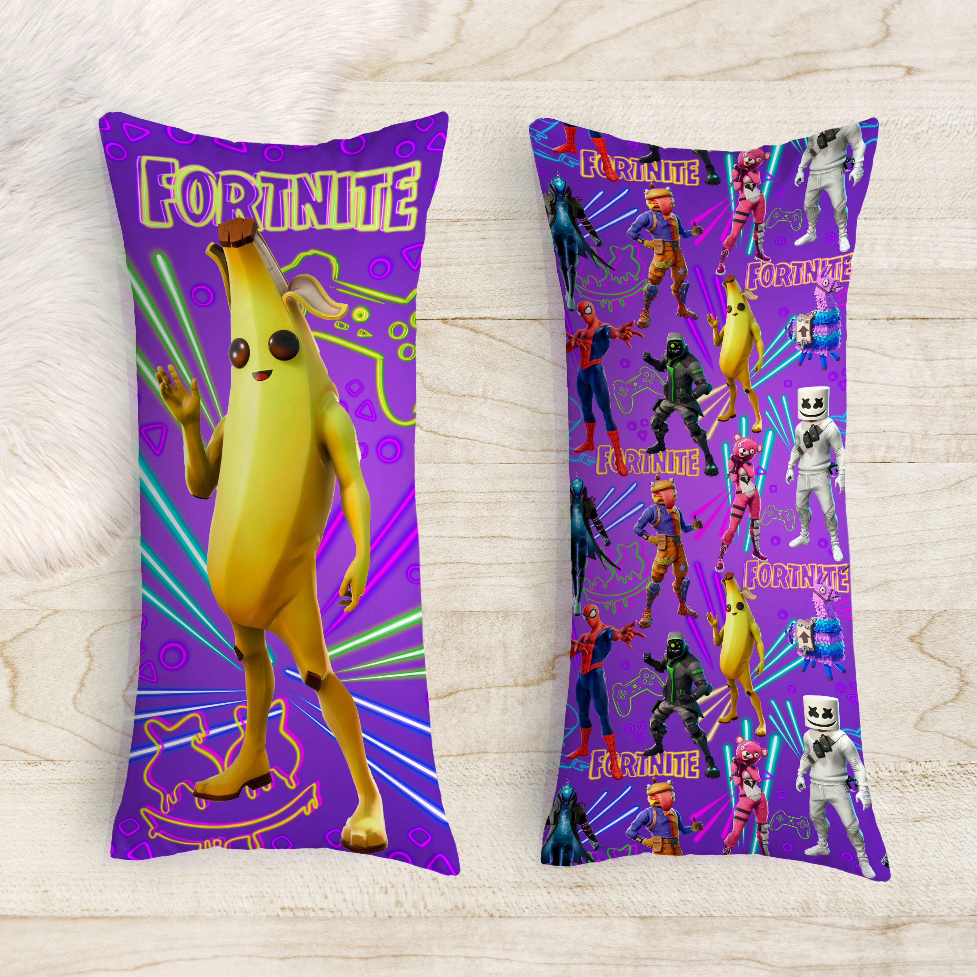 Подушка-обіймашка дакімакура дитяча Фортнайт Банан 40х100 см