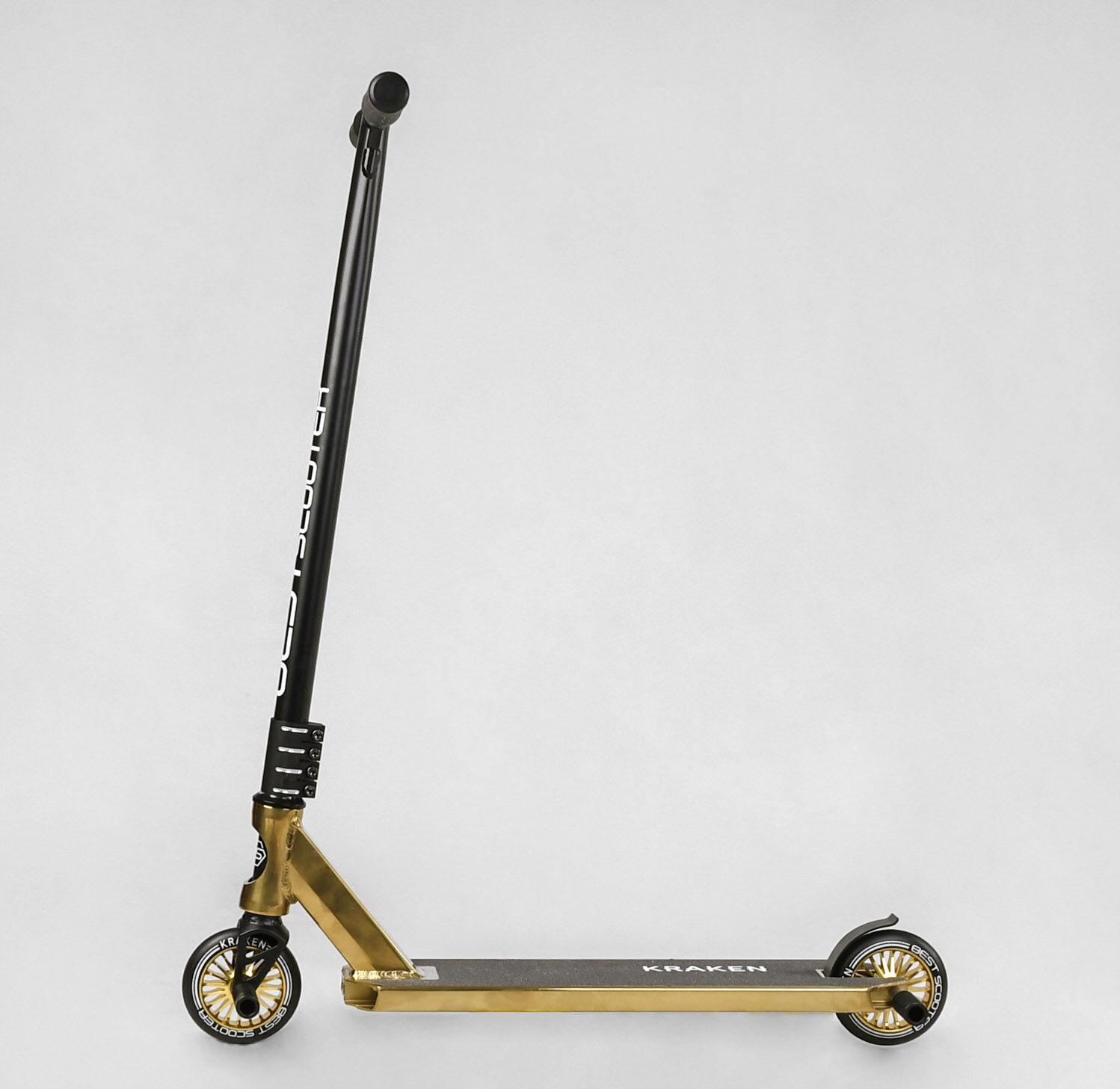 Самокат трюковый Best Scooter KR-93091/4 Kraken HIC-система/Пеги/алюминиевый диск и дека/анодированный/ширина руля 58 см/колеса PU 110 мм (25107448) Самокат трюковый Best Scooter KR-93091/4 Kraken HIC-система/Пеги/алюминиевый диск и дека/анодированный/ширина руля 58 см/колеса PU 110 мм (25107448)