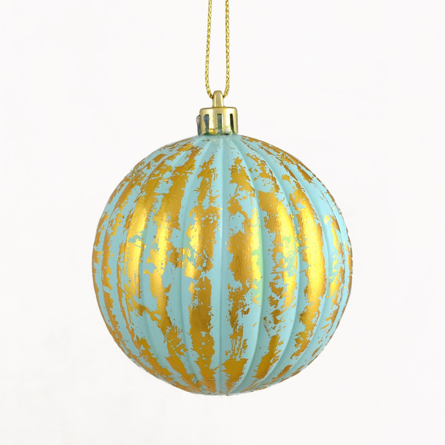 Шар новогодний Шарик 8 см Бронзовый (TY-5-R-358)