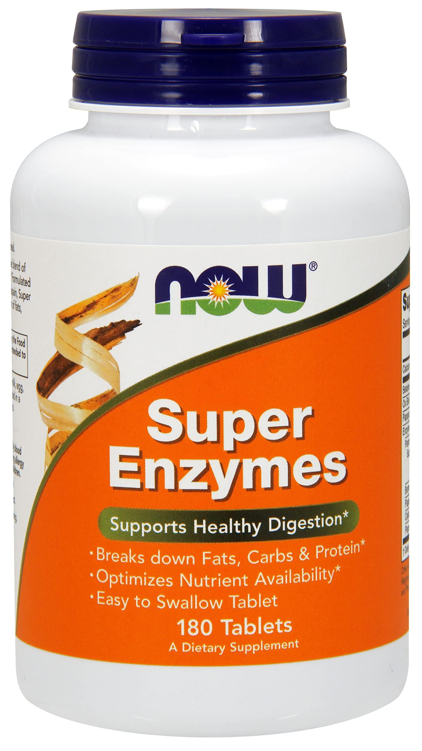 Энзимы Now Super Enzymes 180 таблеток