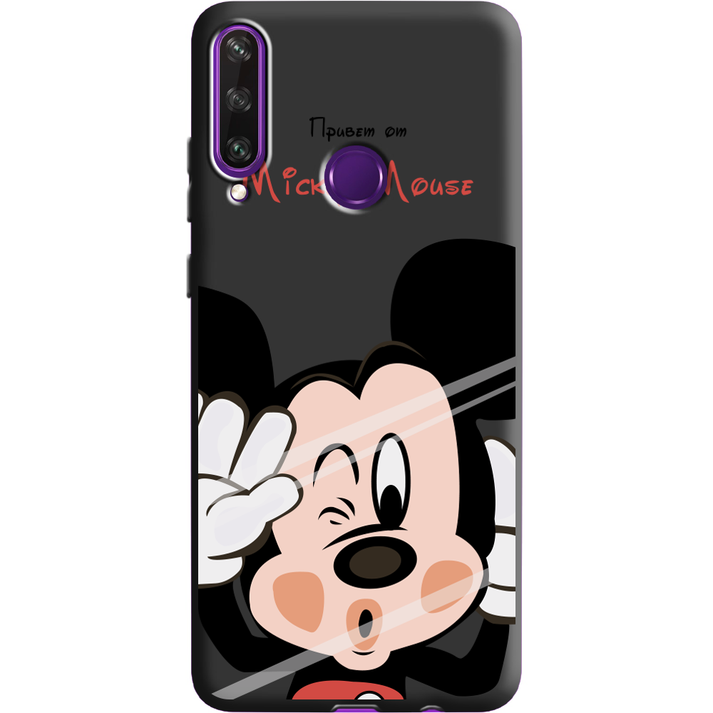 Чохол BoxFace Huawei Y6p Mister M Чорний силікон (40017-cc58-40308)