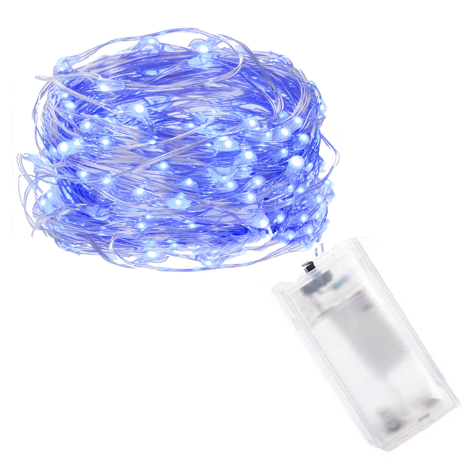 Гірлянда на батарейках Springos 20 LED 1,9 м Blue (CL0007)