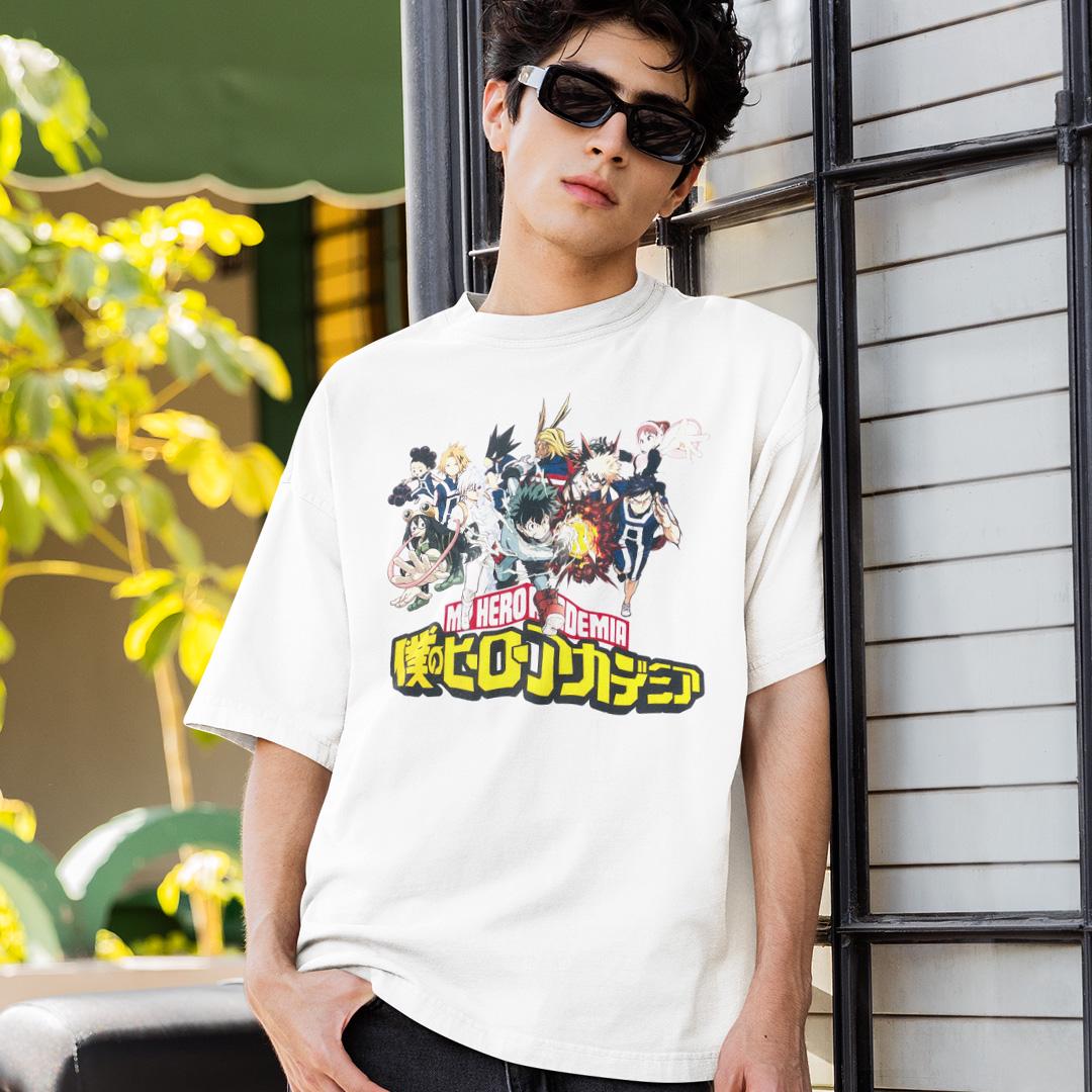 Футболка унисекс My Hero Academia 4XL Белый (0000013749)