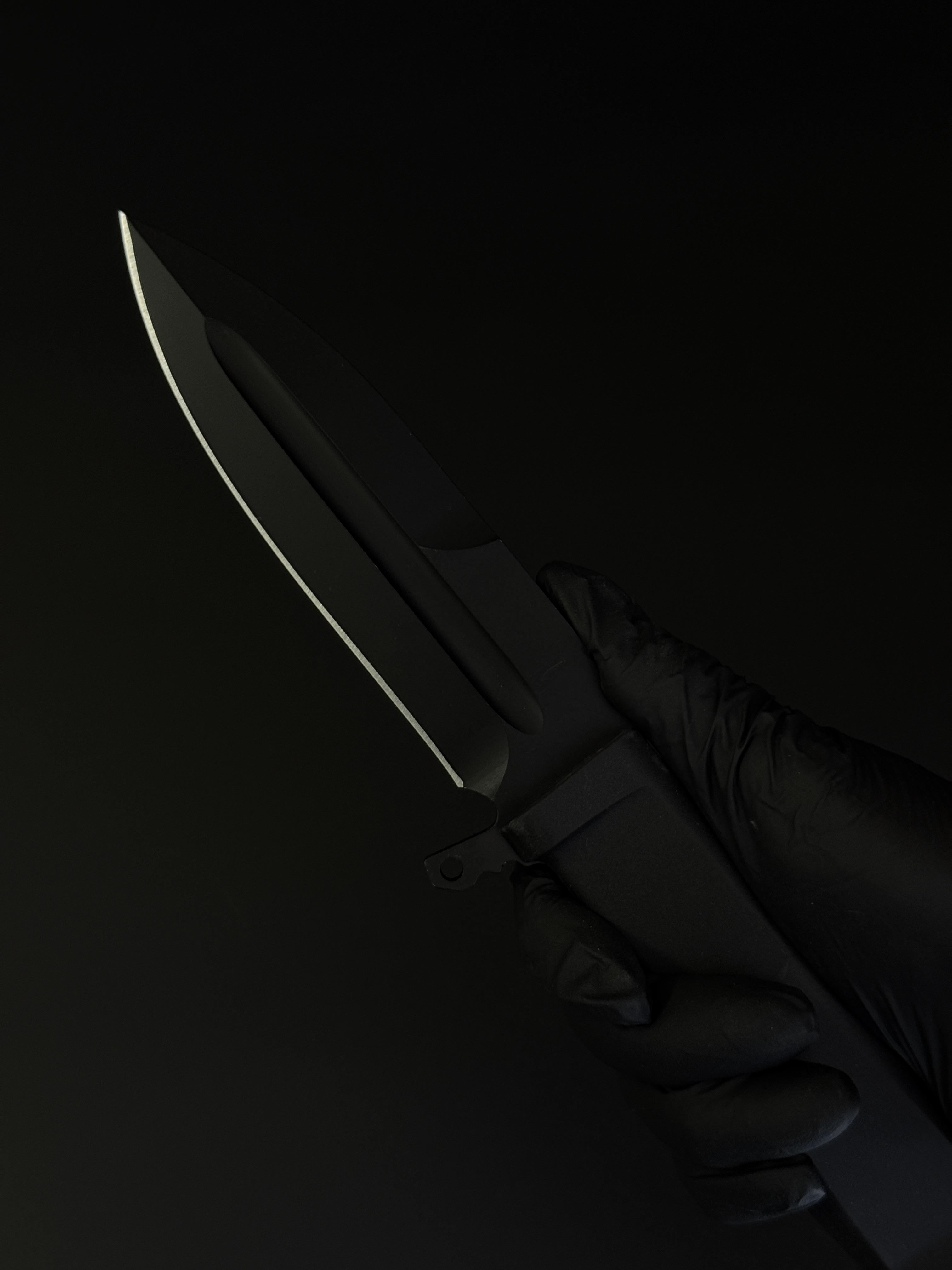 Нож туристический Gorillas BBQ KN1074 4516 Черный - фото 7