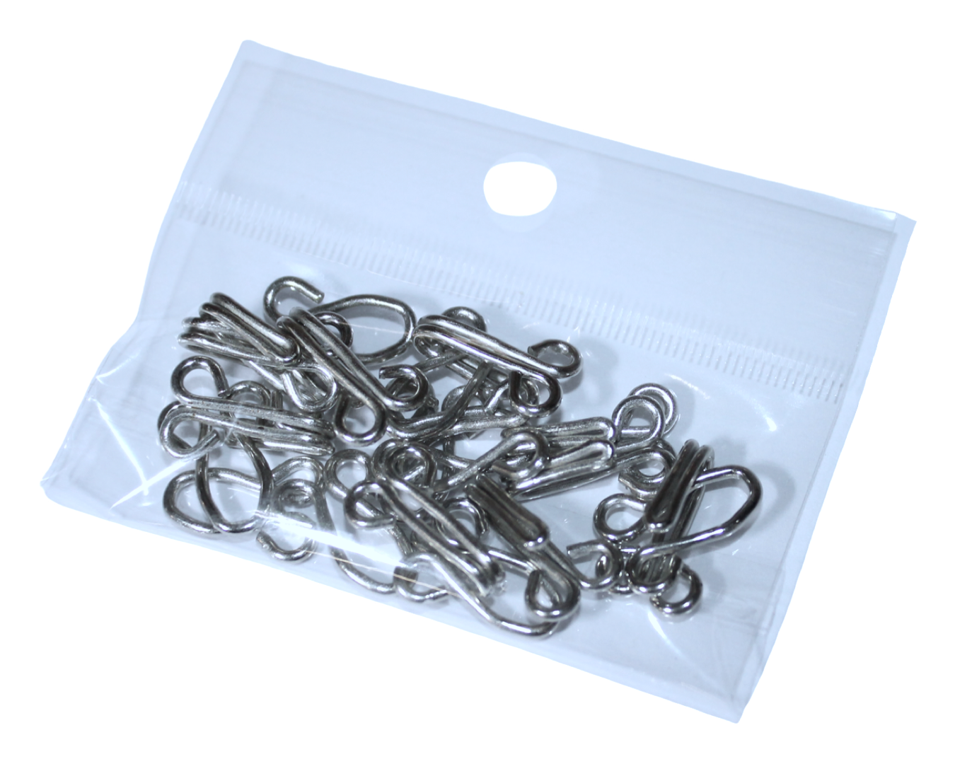 Крючки пришивные №10 32 мм 10 шт. Серебристый