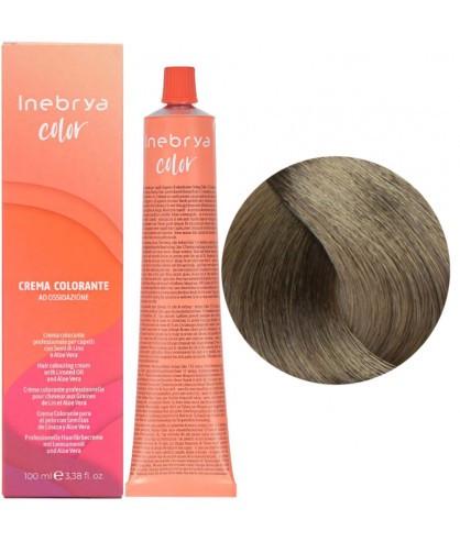 Крем-краска для волос INEBRYA Color с содержанием аммиака 100 мл 7/8 Светло-русый коричневый матовый