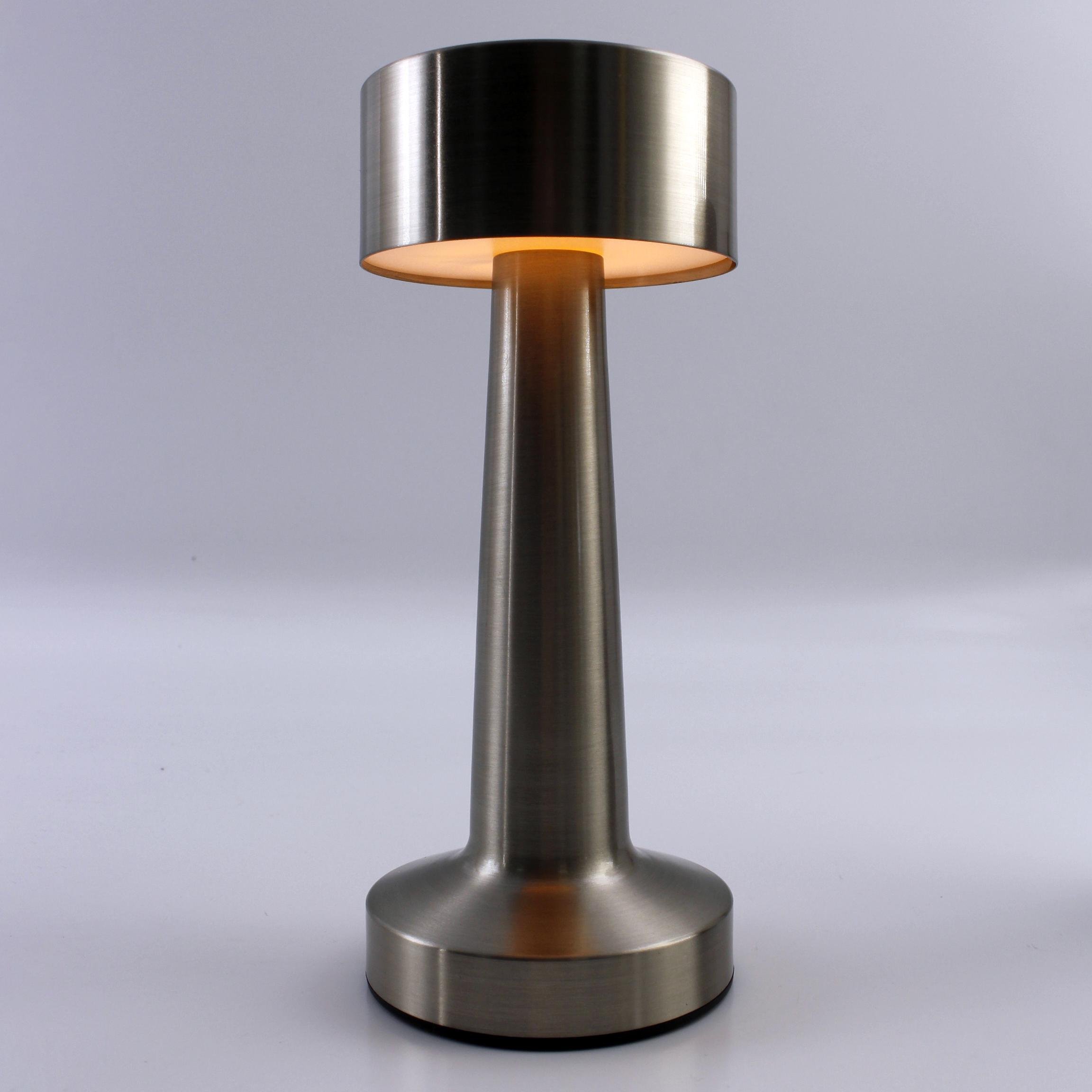 Настільна лампа світлодіодна сенсорна з акумулятором ESLLSE DOWN LIGHT 2 Вт Срібний (10317) - фото 3 Настільна лампа світлодіодна сенсорна з акумулятором ESLLSE DOWN LIGHT 2 Вт Срібний (10317) - фото 3