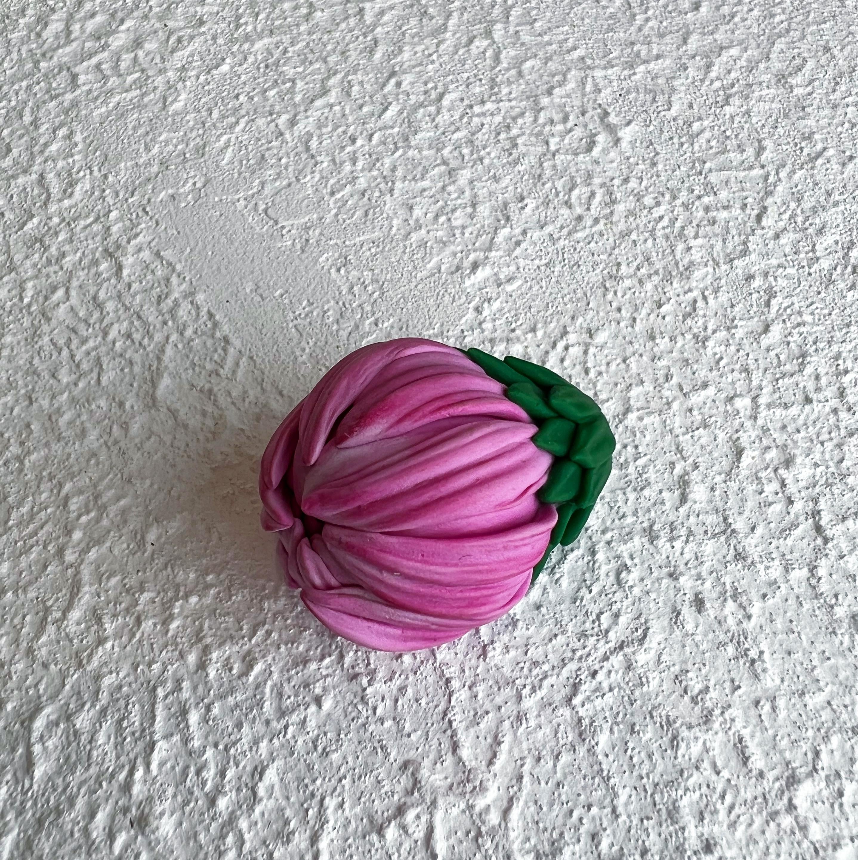 Молд силиконовый Хризантема бутон (8637)