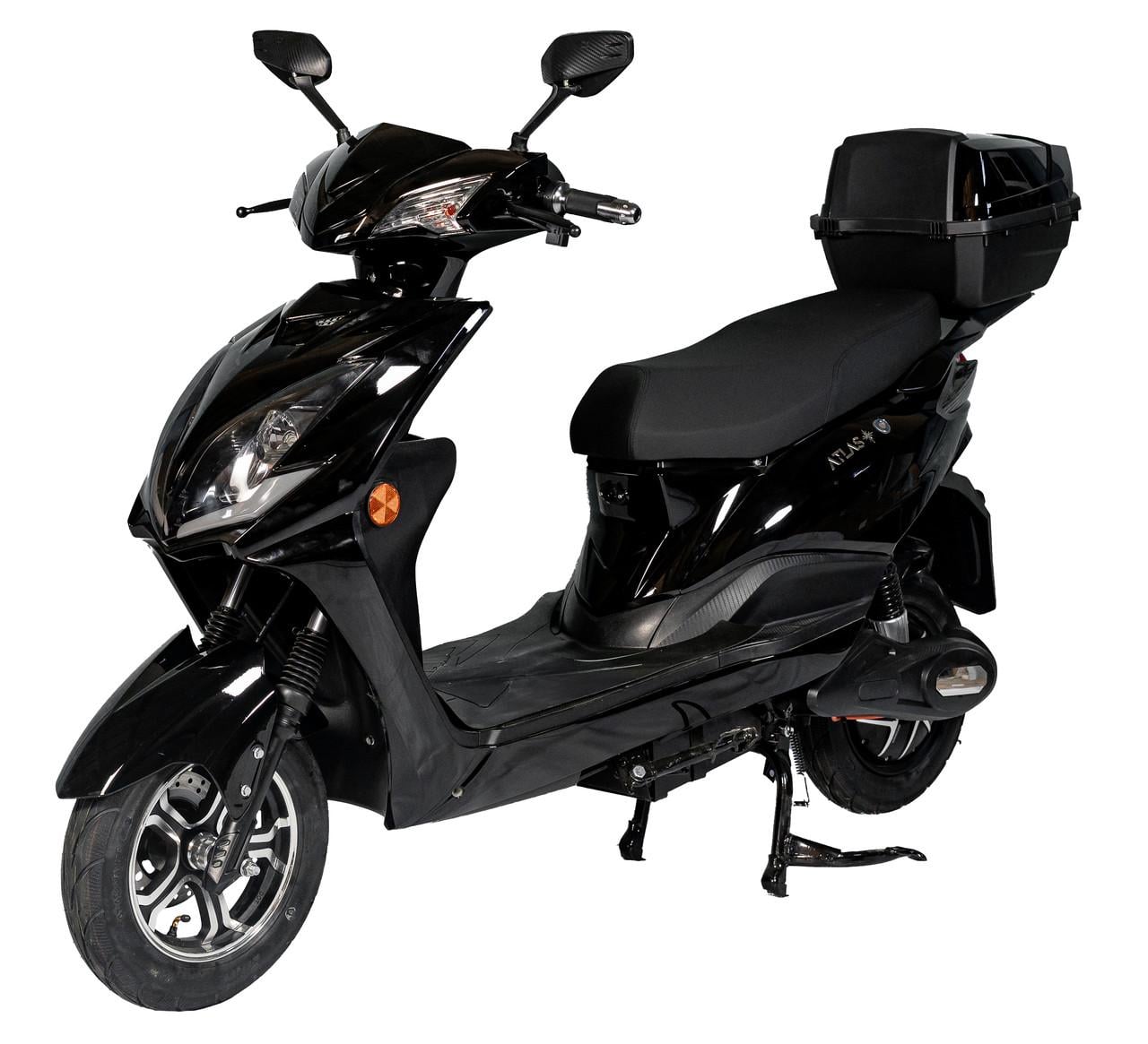 Электроскутер ATLAS Pegas 1500W Black (3000)