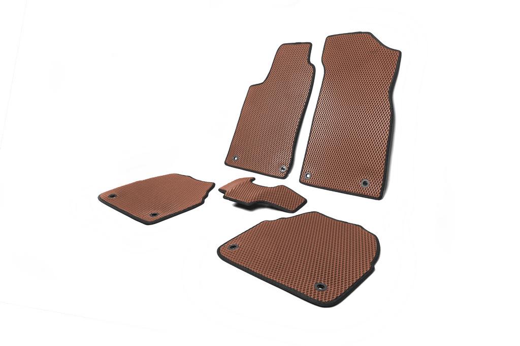 Коврики автомобильные Digital Designs для Skoda Superb 2001-2009 г EVA Коричневый (122780)