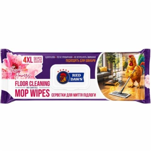 Салфетки для мытья полов Chante Clair Fresh Flowers 50 шт. (37459342)