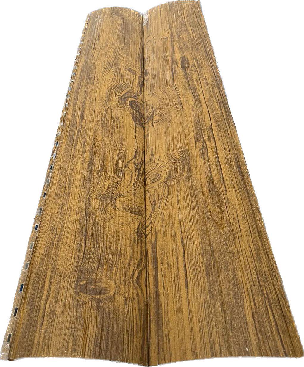 Сайдинг металлический блок-хаус 1-х сторонний 370х1000 мм глянець Золотой дуб 3Д Сайдинг металлический блок-хаус 1-х сторонний 370х1000 мм глянець Золотой дуб 3Д